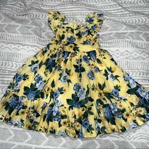 Floral Dress w Matching Hat 🌼